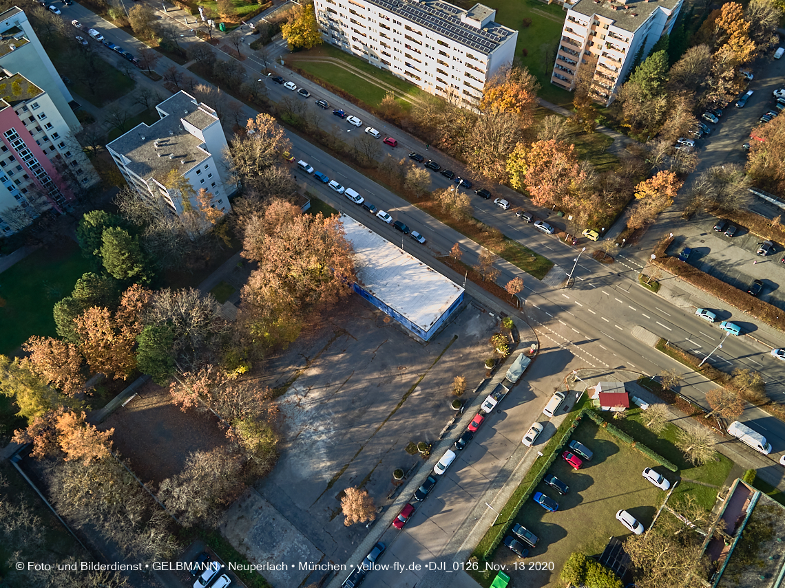 13.11.2020 - der Ostpark mit See und Biergarten in Neuperlach